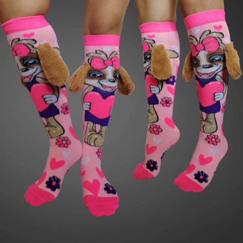 Medias locas 3d, perrita