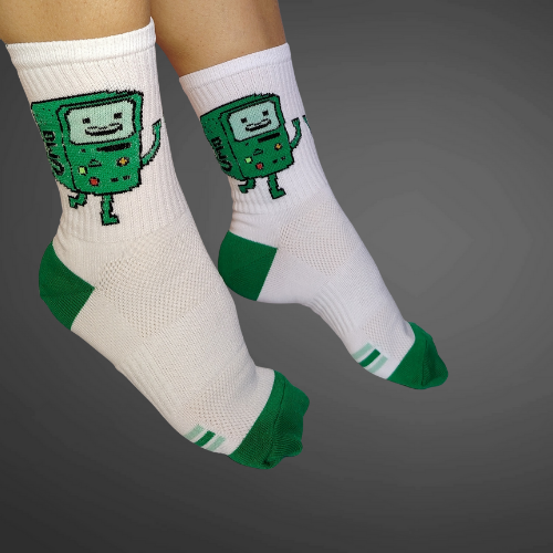 Media básica robot verde