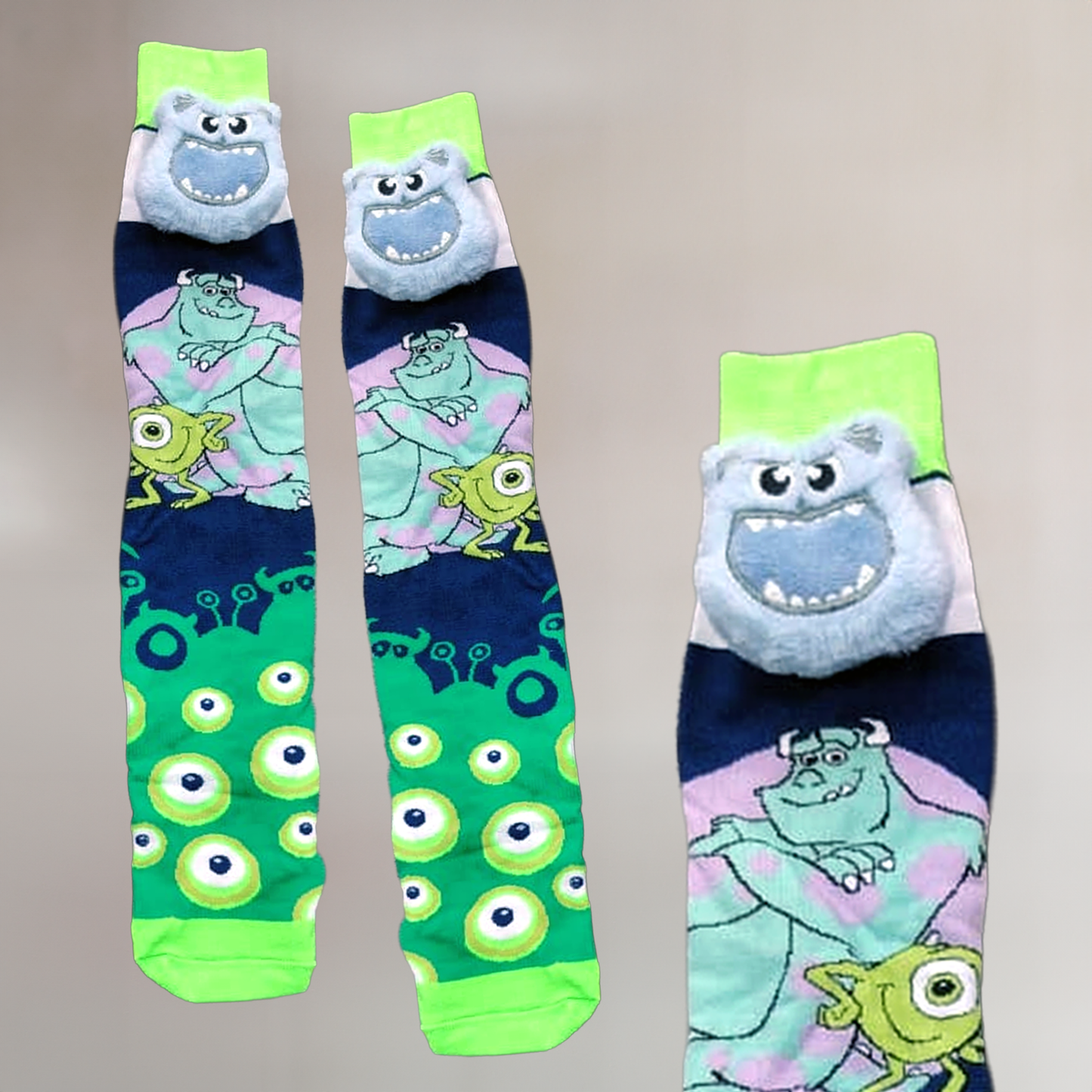 Medias 3d, con personaje Monster 1