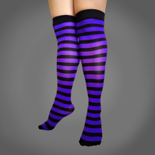 Medias Bucanero Adulto 001 morado y negro